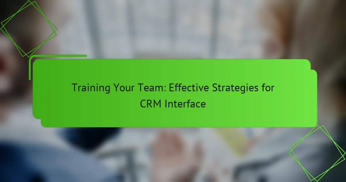 Обучение Вашей Команды: Эффективные Стратегии для CRM Интерфейса